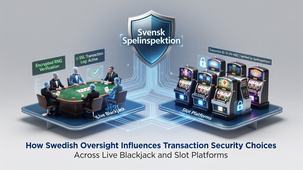 Secure transaction flows illustrated across slot machine interfaces under Swedish regulatory guidelines